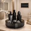 Luxury Black 360° Rotating Storage Tray – Luxury Organizer Stand