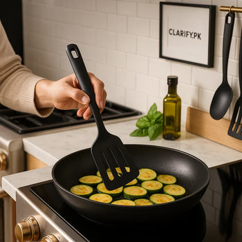 Silicone Non Stick Turner Palta – Heat Resistant Spatula - Clarify.pk