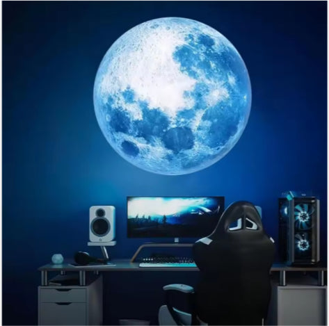 USB Planet Projection Lamp | 10-Lens Starry Sky Night Light & Ceiling Atmosphere Projector
