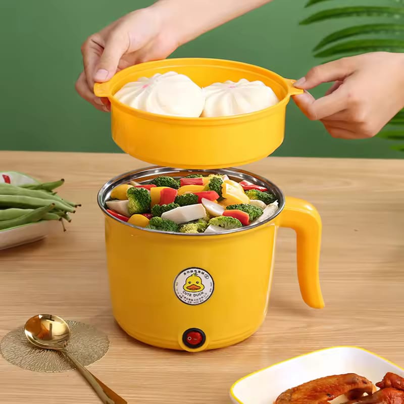 Mini Electric Hot Pot 1.8L – Non-Stick Cooker