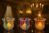 Tulip Glass Candle Holder with LED Candle – Luxury Glow (each) - Clarify.pk