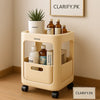 2-Layer Premium Trolley – Multi-Purpose Storage & Serving Cart - Clarify.pk