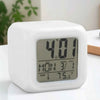7 Color LED Alarm Clock with Snooze Feature - Clarify.pk