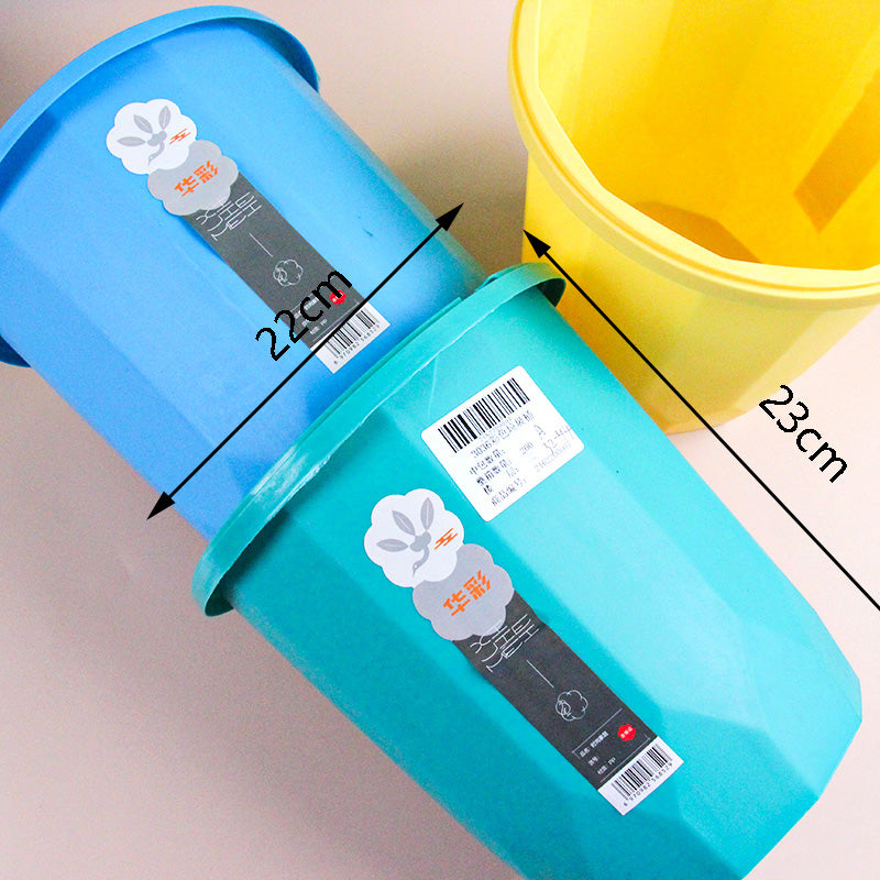 Stylish Colorful Waste Bin – Decorative Trash Can for Modern Homes