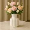 Elegant Floral Vase Centerpiece – Artificial Flower Décor - Clarify.pk