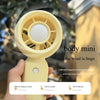 3-Speed Mini Handheld Fan with Phone Stand