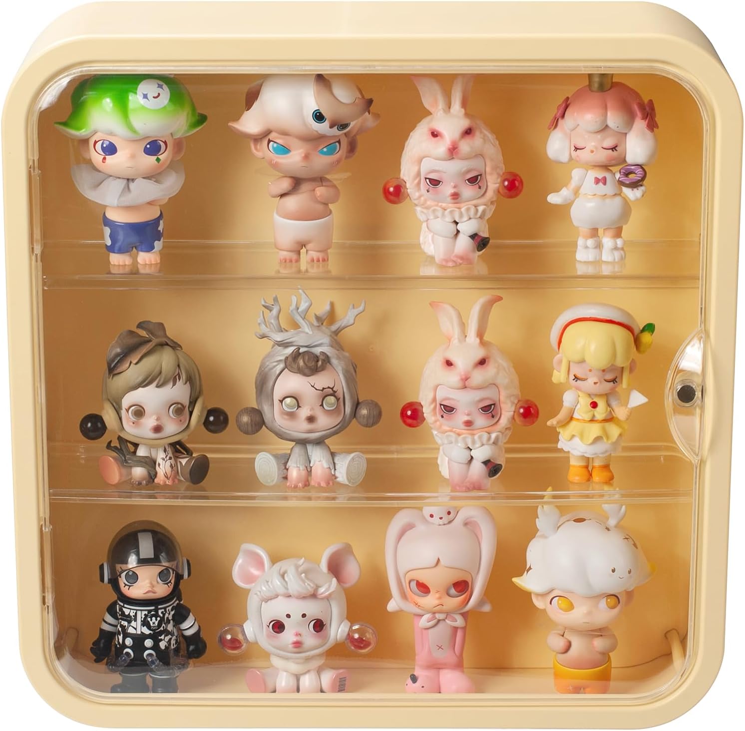 Premium Clear Display Case & Showpiece Stand for Collectibles