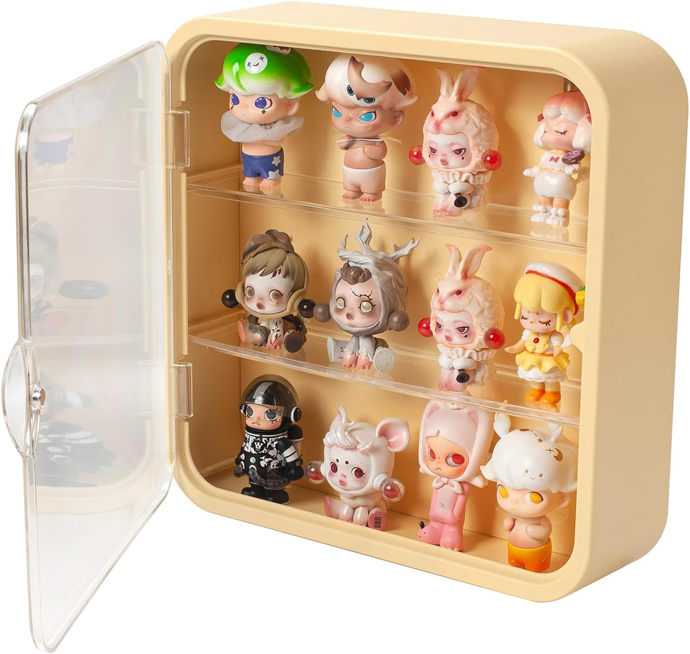 Premium Clear Display Case & Showpiece Stand for Collectibles