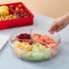 Premium Compartmentalized Dry Fruit & Snack Serving Tray