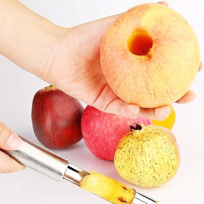Stainless Steel Apple Corer & Seed Remover