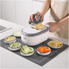 360 Rotate Vegetable Cutter & Chopper with Basket | 8-Blade