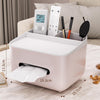 Multifunctional Desktop Tissue Box & Stationery Organizer