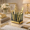 Acrylic Ripple Multi-Purpose Desktop & Vanity Organizer