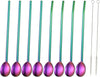 Stainless Steel Straw & Spoon Set with Cleaning Brush (4PCS)