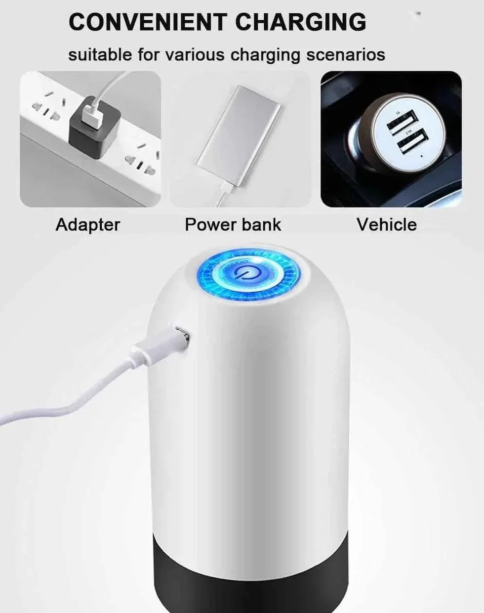 Portable Electric Water Pump for Convenient Water Transfer and Use