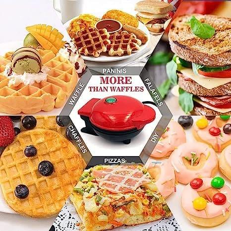 Mini Waffle Maker - Compact and Easy-to-Use for Quick Breakfasts - Clarify.pk