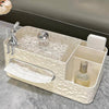 Nordic Tissue Box with Side Organizer - Luxury Desktop Holder
