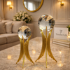 Crystal Ball Showpiece – Luxury Harmony Set (2pcs)