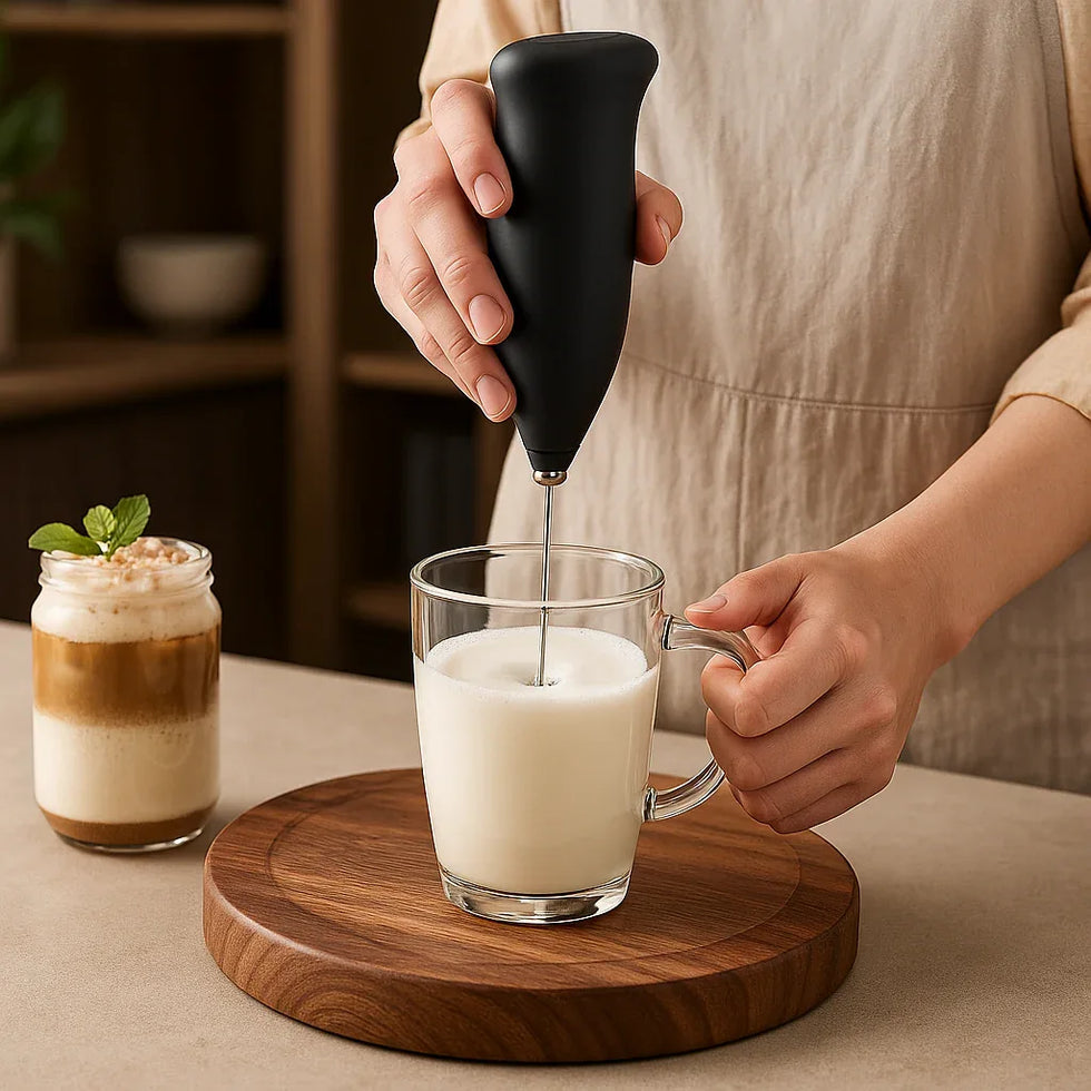 Handheld Coffee Beater – Milk Frother & Drink Mixer