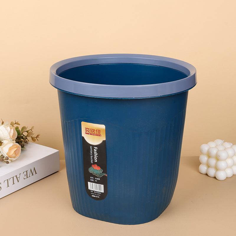 Pressure Ring Trash Can - Hidden Bag Secure Bin