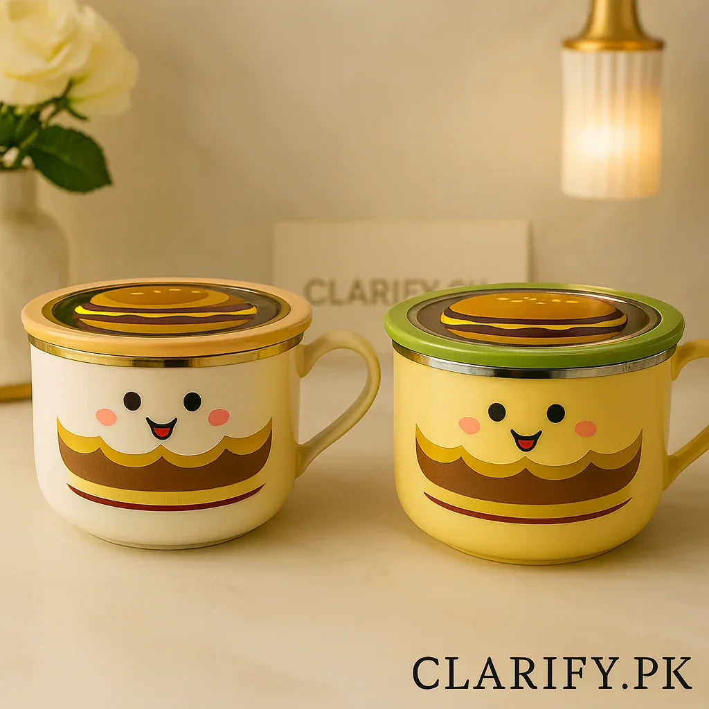 Kawaii Cake Tiffin Box – Cute Lunch & Snack Container - Clarify.pk