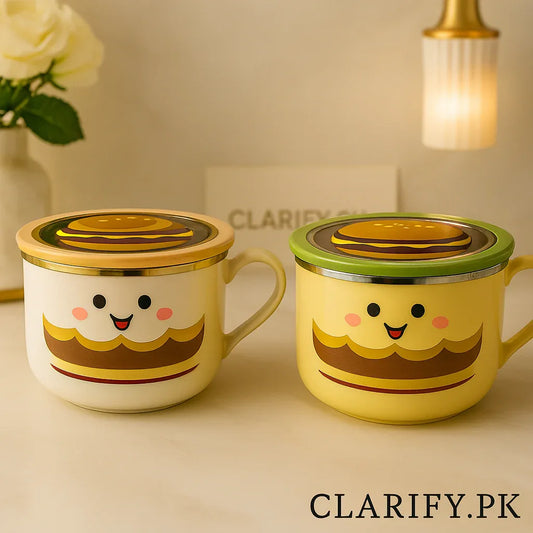 Kawaii Cake Tiffin Box – Cute Lunch & Snack Container - Clarify.pk