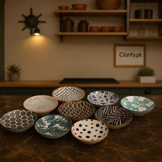 Porcelain Mini Plate – Decorative Snack Plate (each) - Clarify.pk