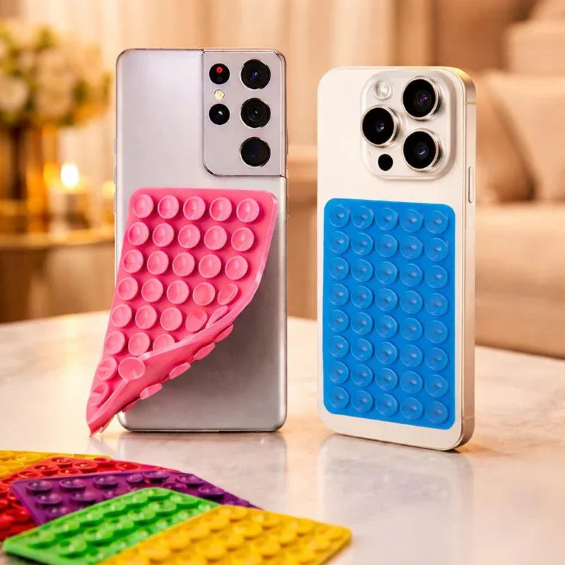 دو طرفہ سلیکون سکشن پیڈ – موبائل فون ہولڈر