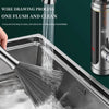 Stainless Steel Pot Brush - Long Handle Kitchen Scrubber