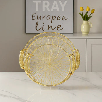 Luxury Circular Tray Set – 3 Pcs Gift Box Collection - Clarify.pk