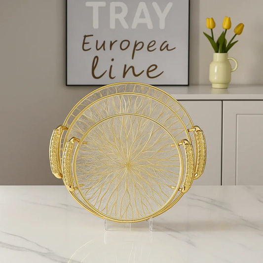 Luxury Circular Tray Set – 3 Pcs Gift Box Collection