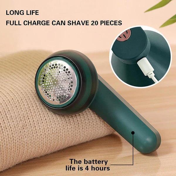 Rechargeable Lint Remover for Clothes - Portable Fabric Shaver and Fuzz Eliminator - Clarify.pk