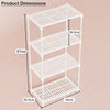4-Tier Rolling Kitchen Storage Rack – Vertical Space Saver