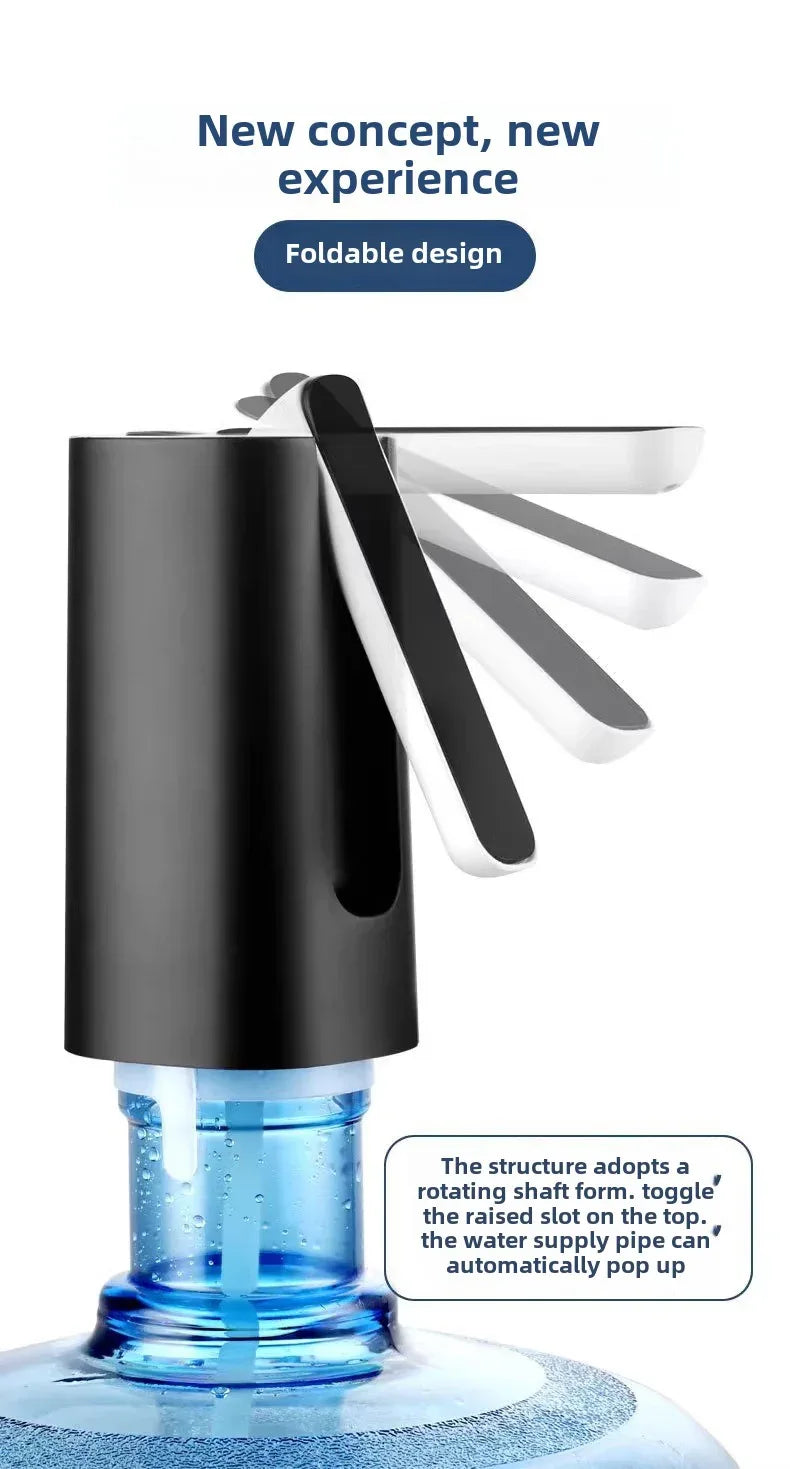 Rechargeable Water Bottle Pump – Automatic Portable Water Dispenser - Clarify.pk