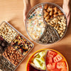 Premium Compartmentalized Dry Fruit & Snack Serving Tray