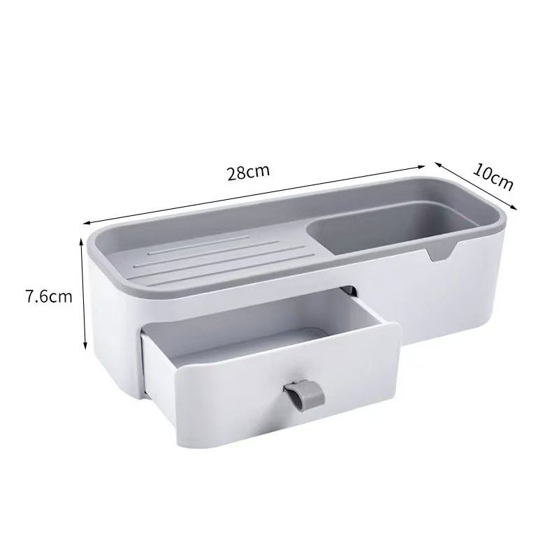 No-Drill Creative Shower Organizer & Bathroom Shelf - Trenducts.pk