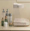 Double Layer Cosmetic Organizer Rack for Efficient Makeup Storage - Clarify.pk