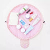 Drawstring Cosmetic Bag for Travel and Storage