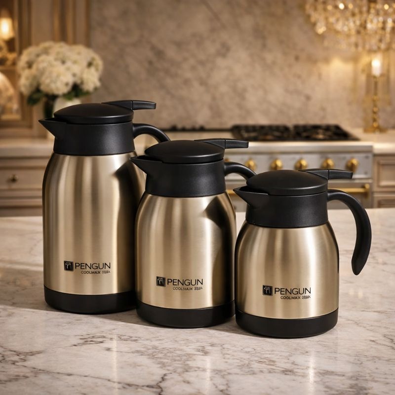 Penguin Stainless Steel Vacuum Flask Thermos MJ