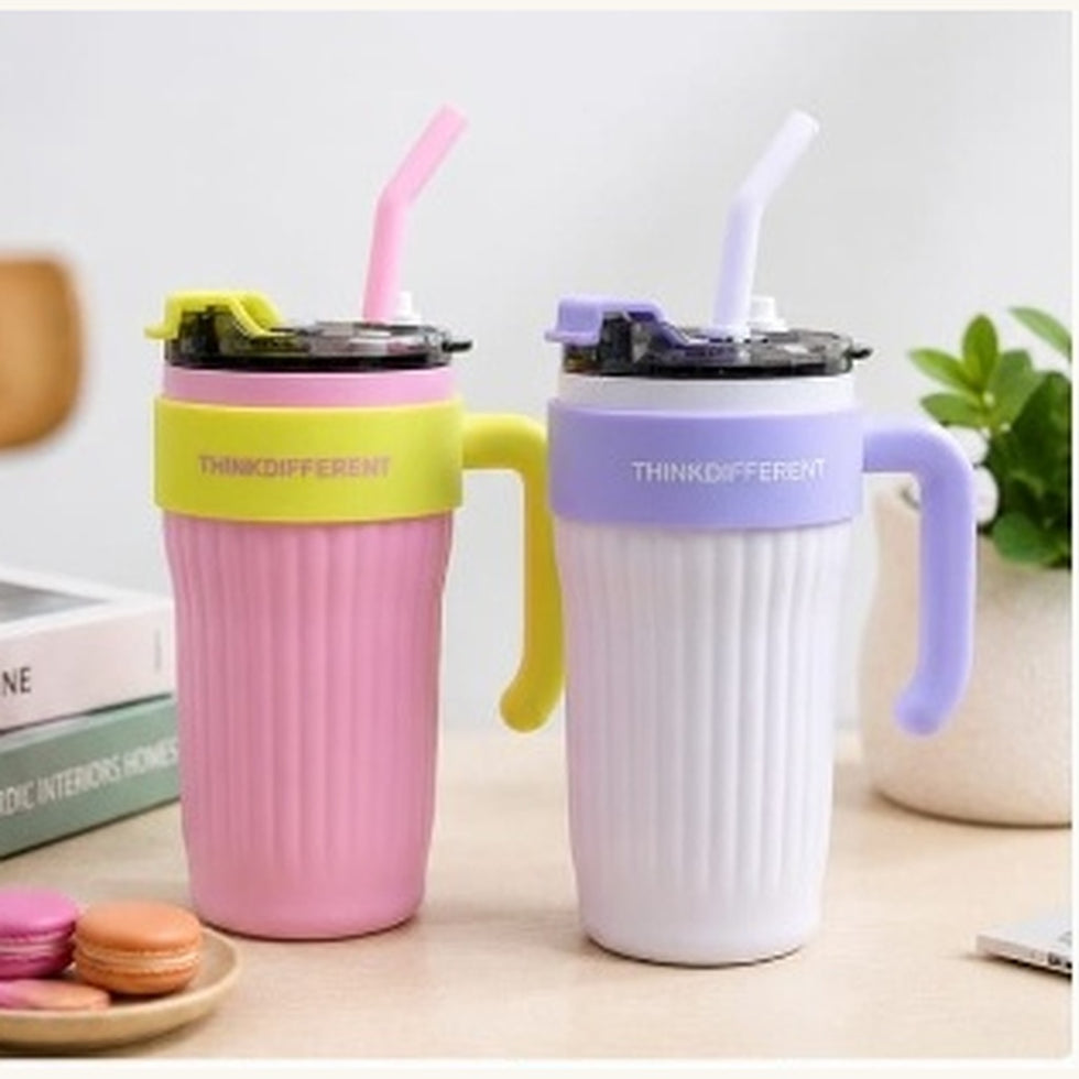 860ml Vacuum Insulated Tumbler with Handle (Random Color)