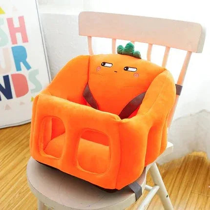 Premium Baby Support Seat – Orange Carrot Edition - Clarify.pk