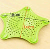 Star Design Drain Cover - Silicone Plug Stopper and Strainer for Bathroom & Kitchen - Clarify.pk