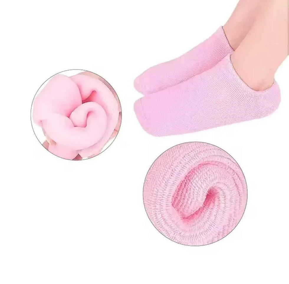 Reusable Heel Moisturizing Socks for Soft and Smooth Feet - Clarify.pk