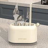 Knife & Utensil Holder - Drain Tray Kitchen Organizer