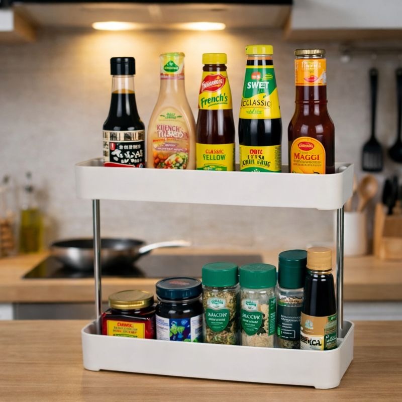 Rectangular Storage Rack – Multipurpose Organizer KT