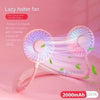 Rechargeable Neck Fan - Portable Dual Head Hands-Free Cooling Fan - Clarify.pk