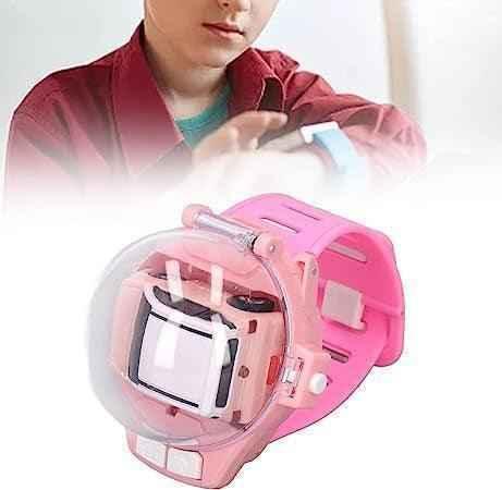 Mini Remote Control Car - Rechargeable Watch Car for Kids with Silicone Strap