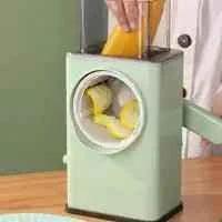 Multifunctional 3in1 Vegetable Cutter - Rotary Drum Cutter and Slicer - Clarify.pk