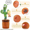 Dancing Cactus Toy - Interactive Talking Cactus for Kids - Clarify.pk