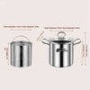 3.5L Deep Fryer & Multi-Pot – Stainless Steel Culinary Station IT